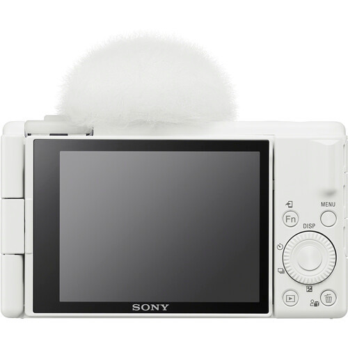 Sony Cyber-shot ZV-1F Digital Vlogging Camera - White