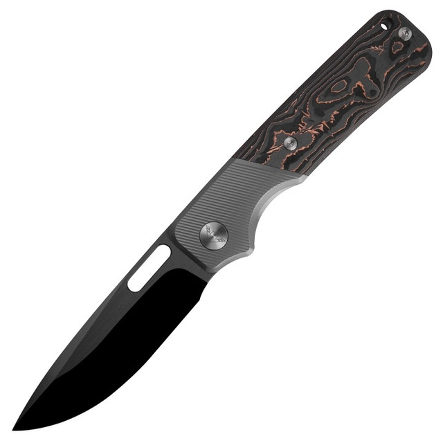Real Steel Real Barlow Slip Joint Folding Knife Rosegold 12C27 RB