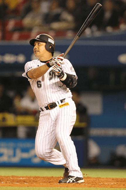 長年の経験で積み重ねた「匠の技」を見よ…井口資仁（千葉ロッテ