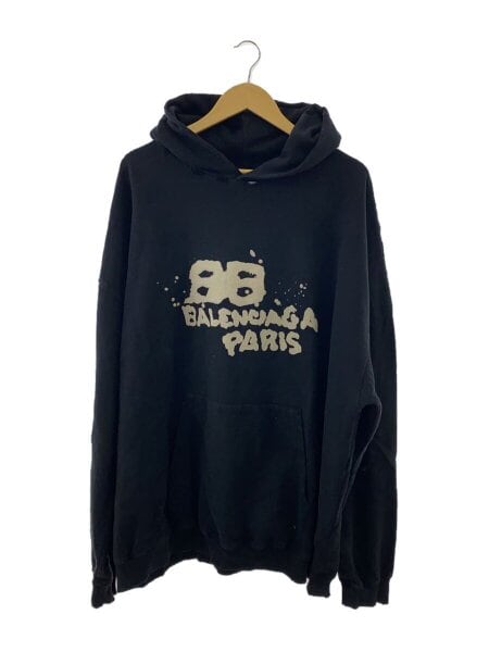 BALENCIAGA(バレンシアガ) / パーカー/XXS/コットン/BLK/IT07 620973