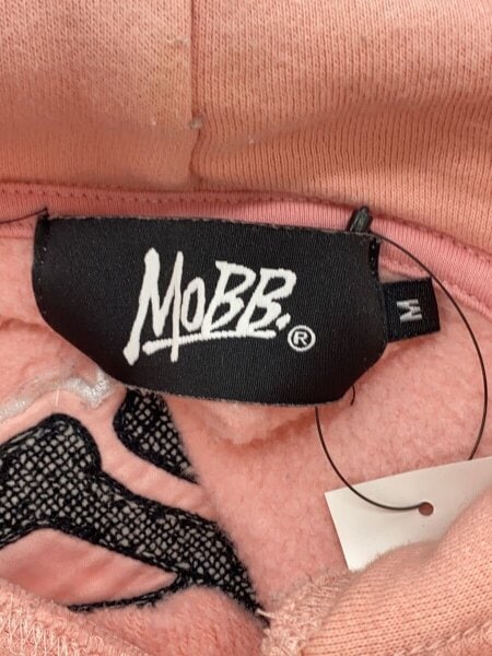 MOBB(モブ) / HEART DRIP WAPPEN HOODIE/パーカー/M/コットン/PNK/24MB