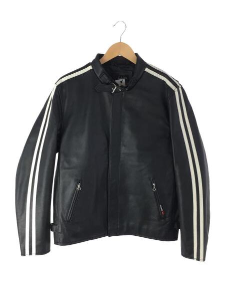 schott シングル ライダースジャケット クラシックレーサー L 牛革 黒