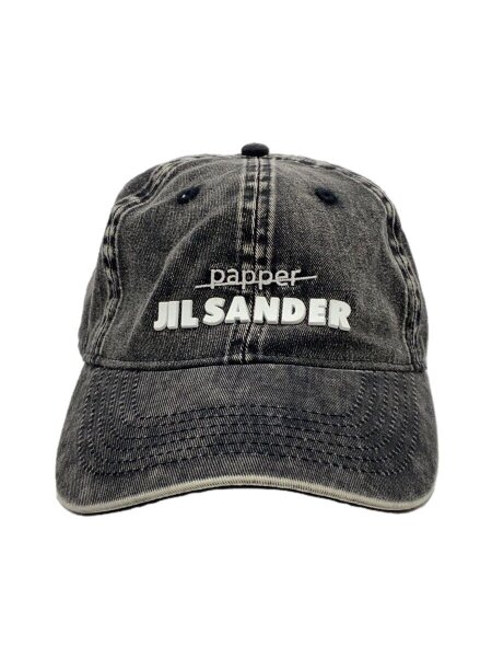 JIL SANDER(ジルサンダー) / キャップ/--/キャンバス/GRY/メンズ