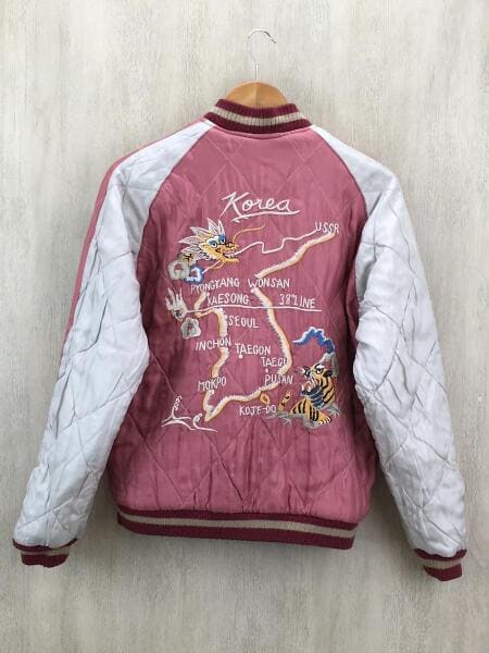 TAILOR 東洋(テーラートウヨウ) / GREAT BUDDHA×KOREAN MAP/スカジャン