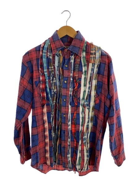 Rebuild by Needles マルチカラー ネルシャツ