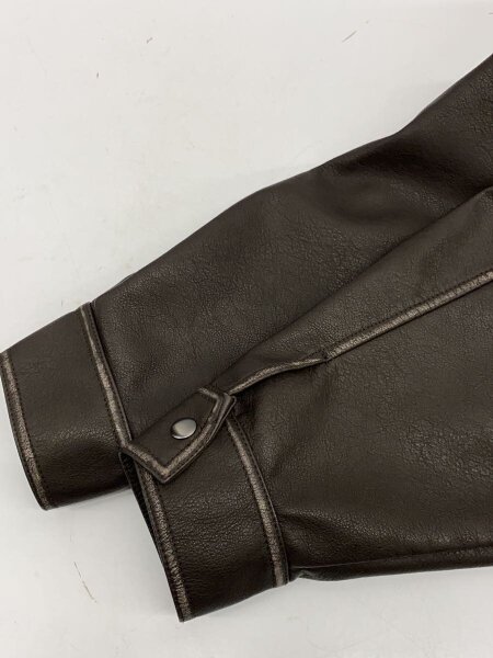 MOUSSY(マウジー) / F/LEATHER A-2 フライトジャケット/FREE/フェイク