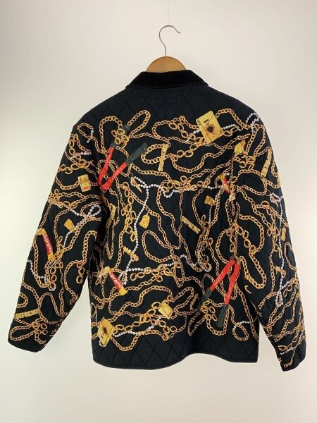 Supreme(シュプリーム) / キルティングジャケット/M/--/BLK/総柄