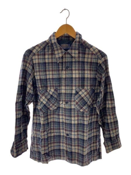 PENDLETON(ペンドルトン) / 70S/オープンカラーウールシャツ/M/ウール