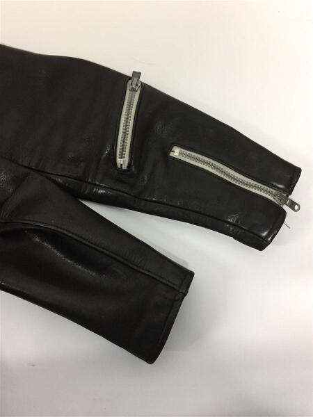 RALEIGH(ラリー) / ダブルライダースジャケット/レザー/ブラック