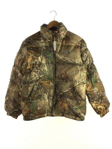 STUSSY(ステューシー) / ダウンジャケット/M/ポリエステル/BRW/総柄