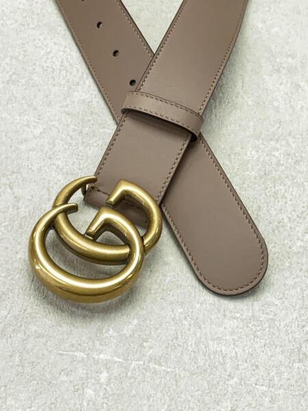 GUCCI(グッチ) / ダブルGバックル/ベルト/--/ベージュ/400593 | 中古品