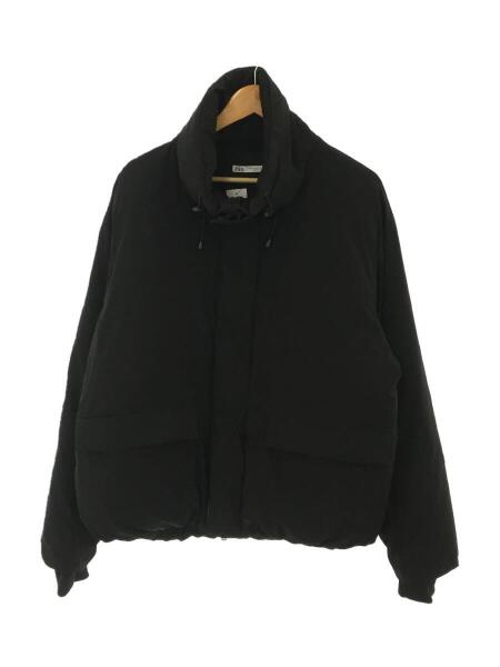 ZARA(ザラ) / ダウンジャケット/M/ポリエステル/BLK/無地/黒/アウター