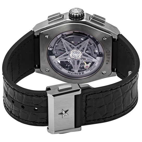 Zenith Defy El Primero 21 Chronograph Automatic Black Skeletal
