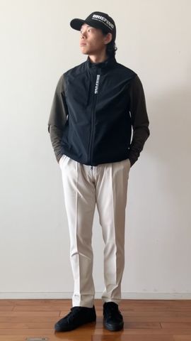 MEN'S POCKETABLE WIND VEST（メンズ ポケッタブルウィンドベスト