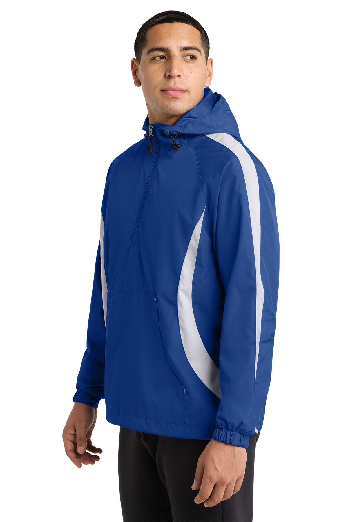 Sport-Tek Colorblock Raglan Anorak | Product | Sport-Tek