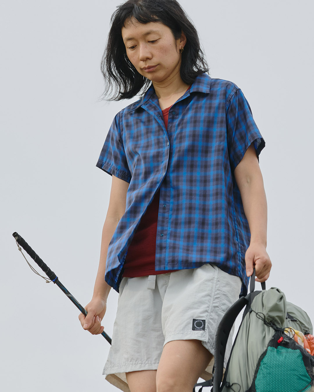 Merino Short Sleeve Shirt | 山と道 U.L. HIKE & BACKPACKING