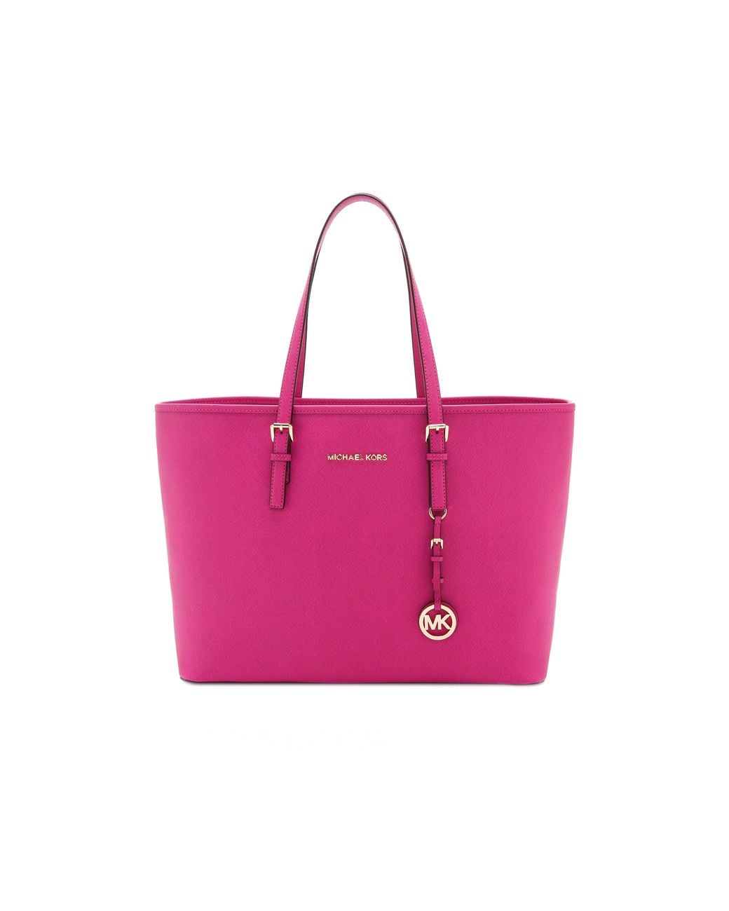 MICHAEL Michael Kors Jet Set Travel Multifunction Tote in Pink | Lyst