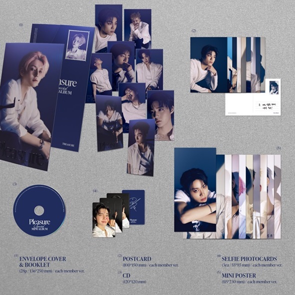 TREASURE SPECIAL MINI ALBUM『PLEASURE』限定特典付きで発売決定 購入