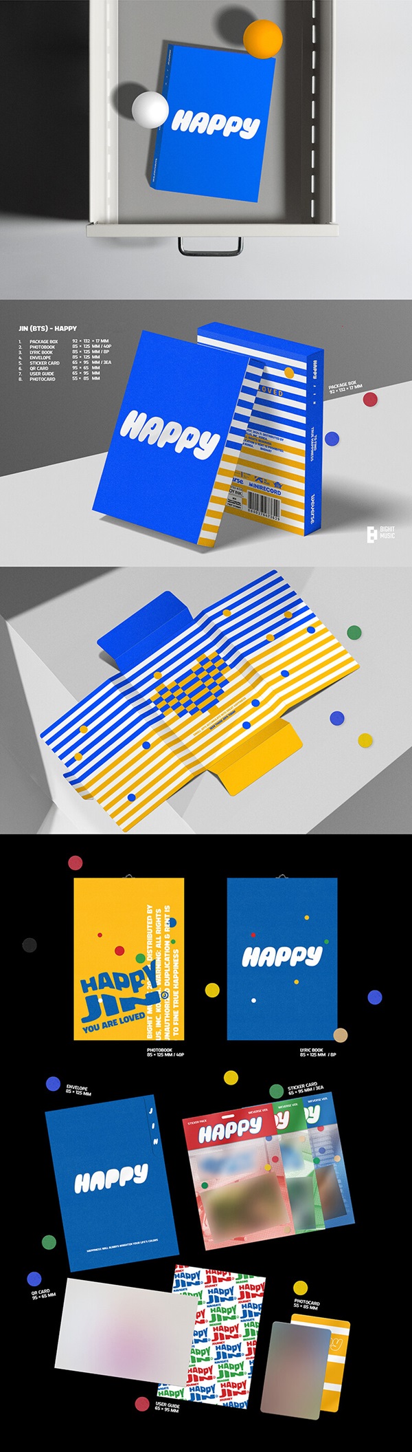 JIN (ジン/BTS) ソロアルバム『Happy』2024年11月リリース！ - TOWER