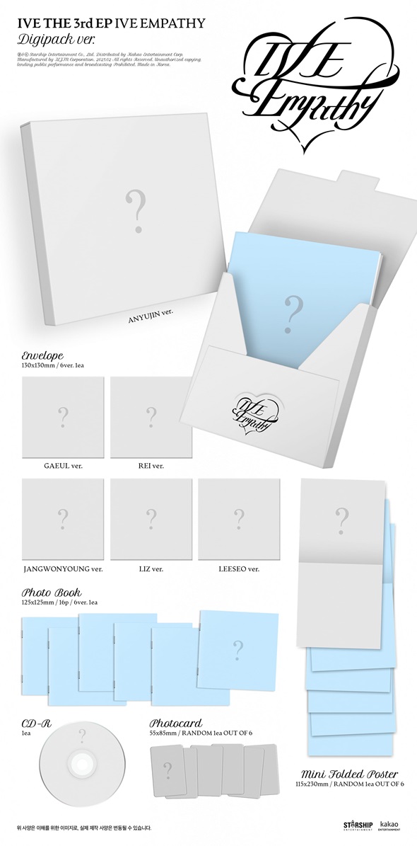 IVE 韓国サードEP『IVE EMPATHY』2025年2月リリース！〈タワレコ特典
