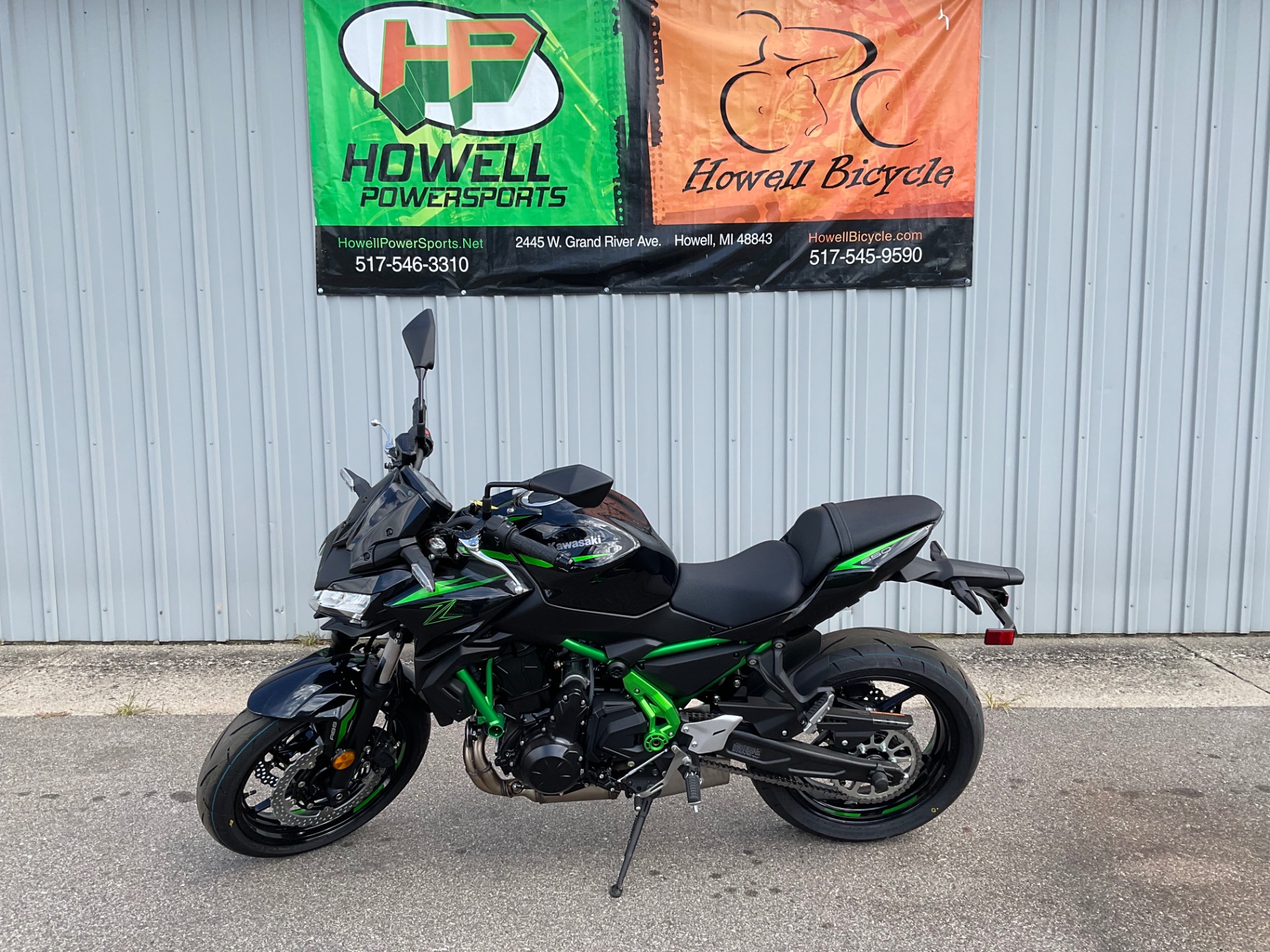 New 2025 Kawasaki Z650 ABS Motorcycles in Howell, MI
