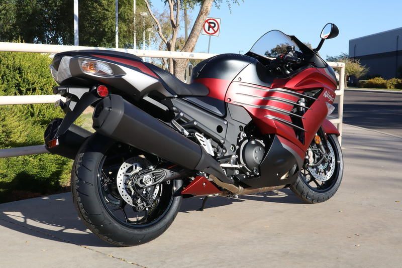New 2025 Kawasaki Ninja ZX-14R ABS Metallic Matte Sovereign Red