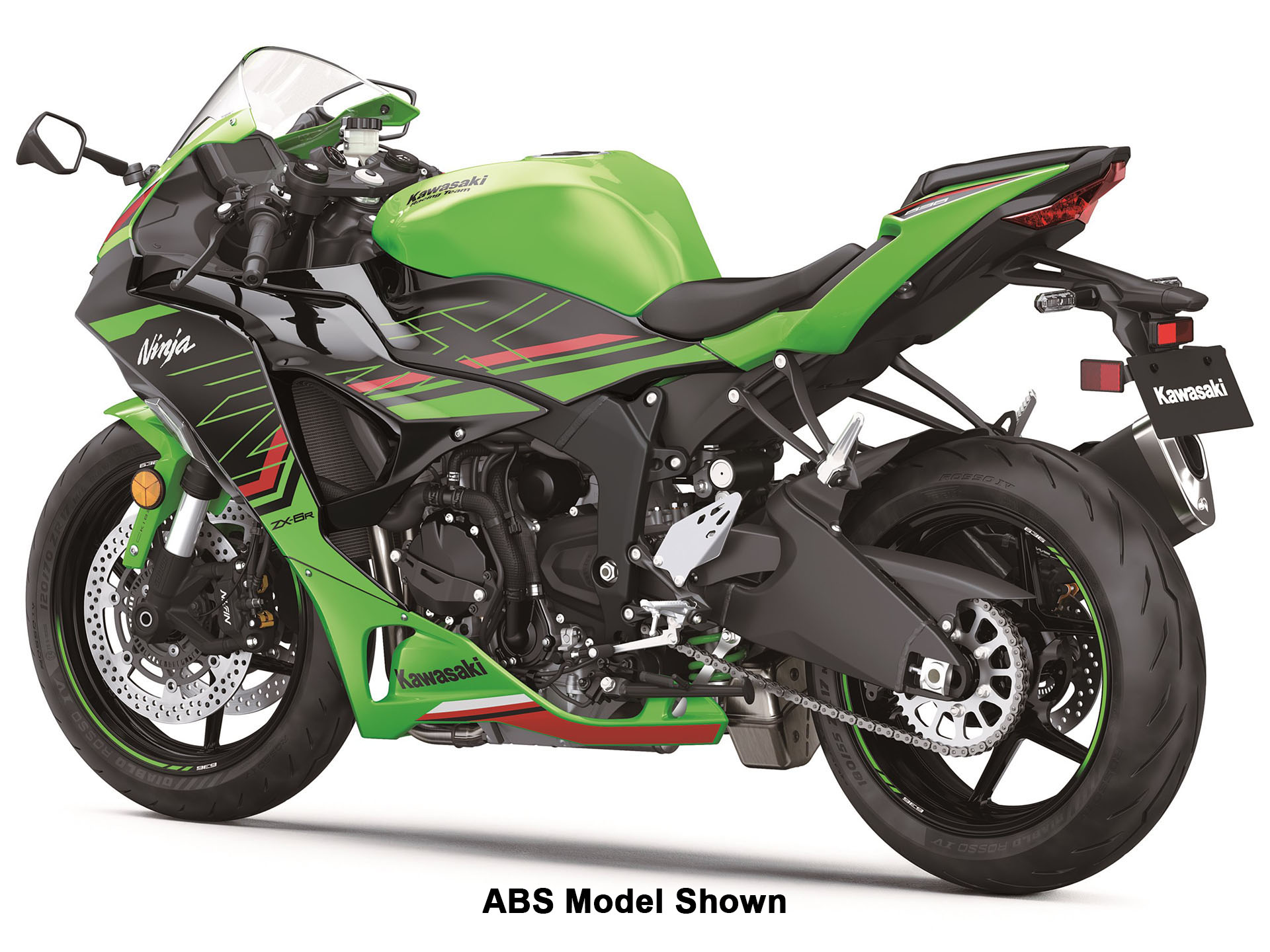 New 2024 Kawasaki Ninja ZX-6R KRT Edition Lime Green / Ebony