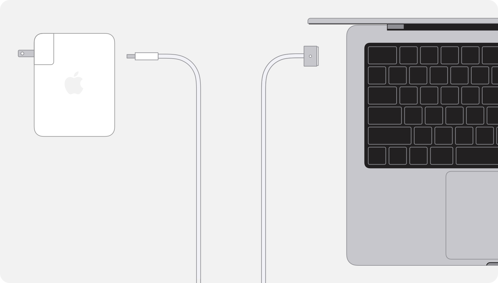 MacBook AirやMacBook Proを充電する - Apple サポート (日本)