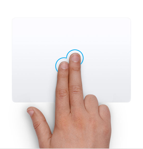 Mac で Multi-Touch ジェスチャを使う - Apple サポート (日本)
