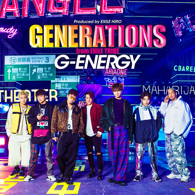 12/19(水)GENERATIONS from EXILE TRIBE New Digital Single「G-ENERGY