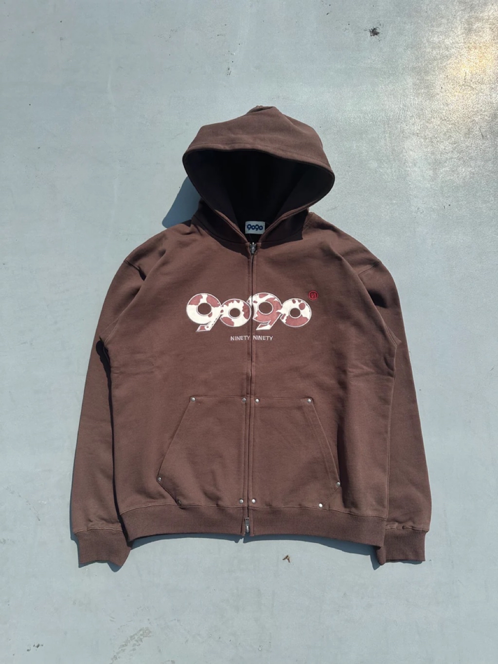 9090 OG Logo Assort Zip Hoodie
