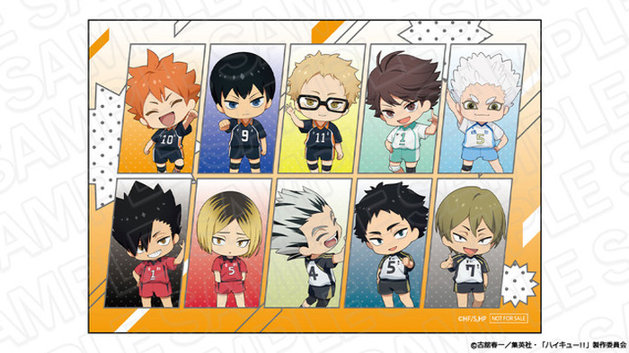 ハイキュー!!」日向翔陽、影山飛雄、孤爪研磨らがキュートな二等身で