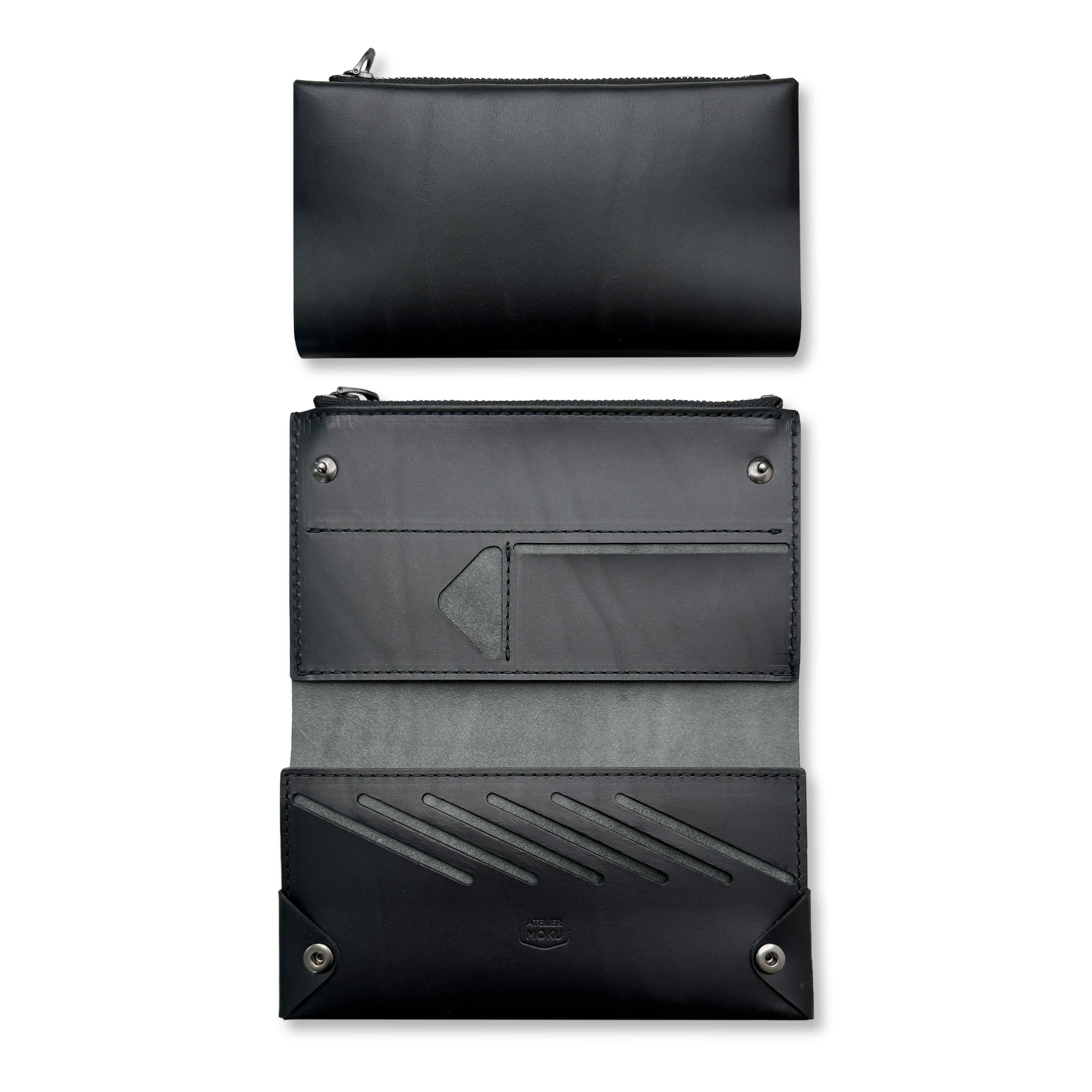 小さく薄い長財布UNO ver.2 Buttero｜moku（モク） – CHOOSEBASE SHIBUYA