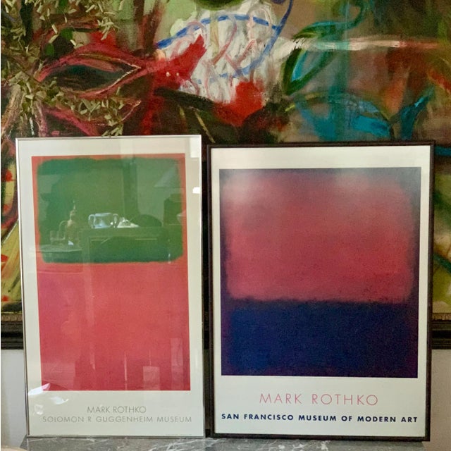 Mark Rothko's 1950's 'Green, Red, on Orange' Pace Editions