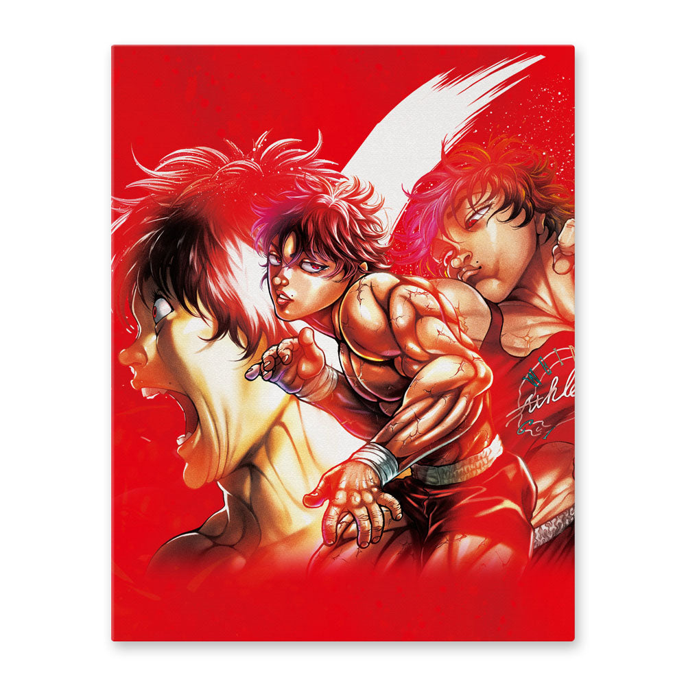 地上最強刃牙展ッ！】F6キャラファインボード：A 30周年キービジュアル