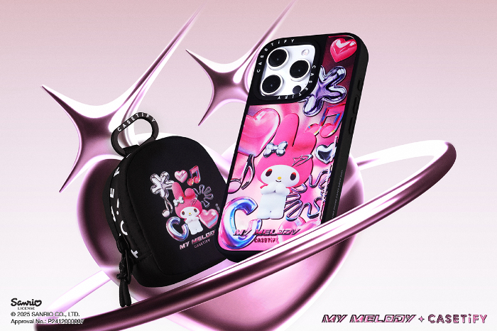 マイメロディ | CASETiFY」コレクションが登場！キュートで未来的なY3K