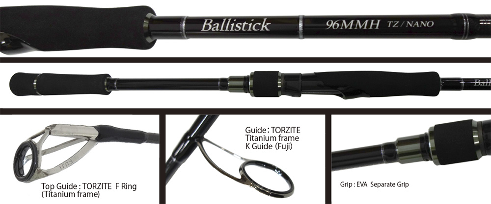 YAMAGA Blanks Ballistick 102MH TZ/NANO – Cheers Fishing Tackle