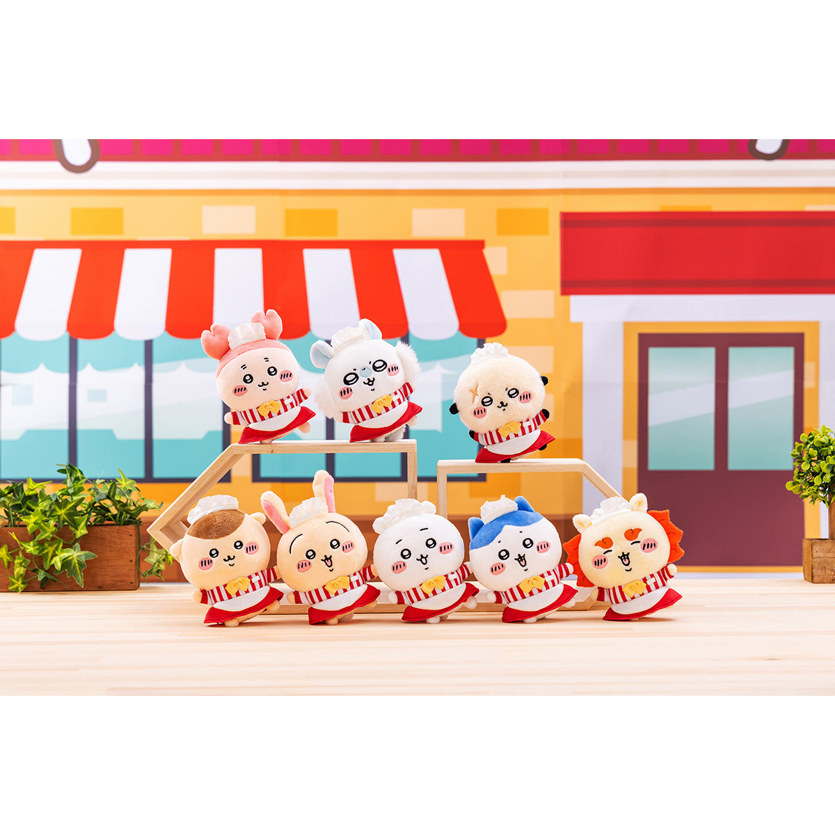 ちいかわ ちいかわレストラン ホール担当なマスコット（ハチワレ