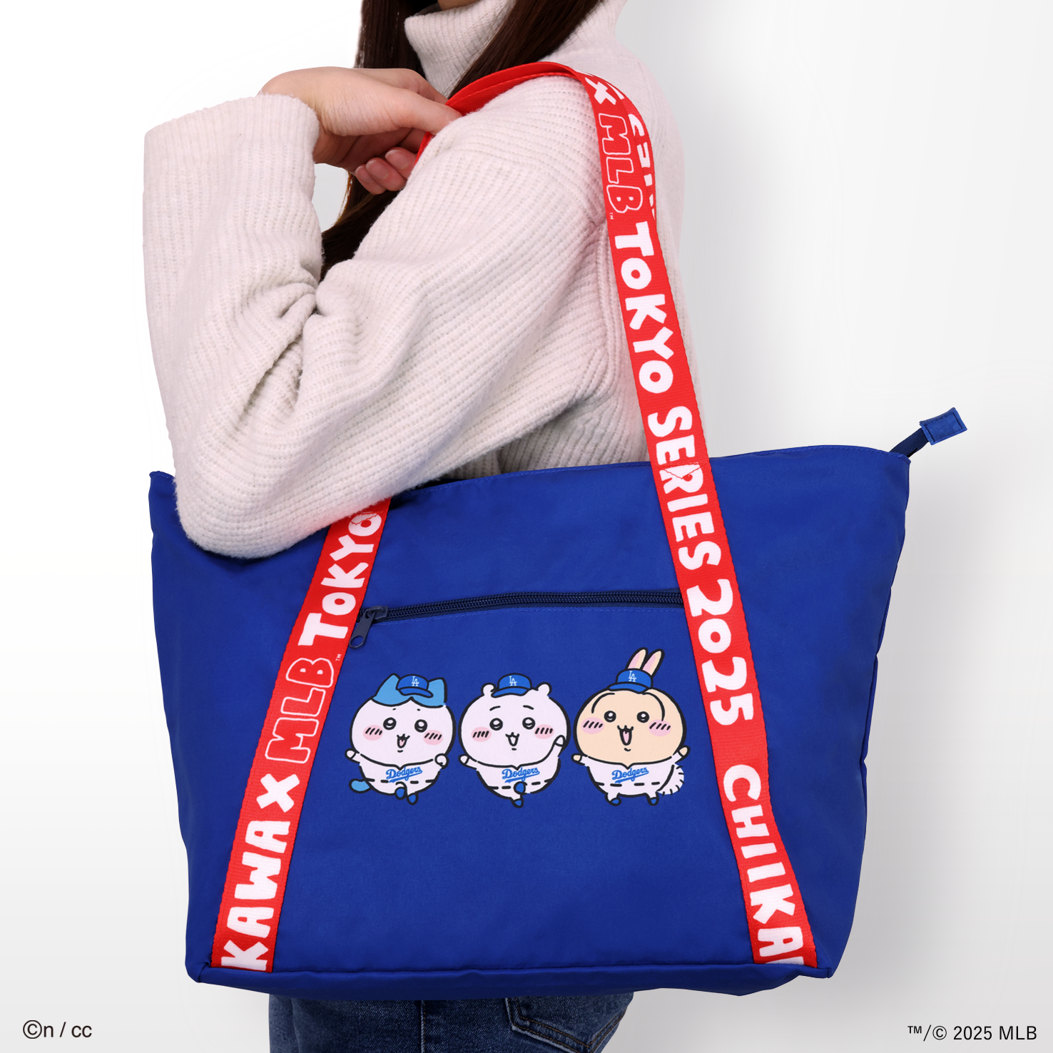 予約】ちいかわ×MLB TOKYO SERIES トートバッグ（ドジャース）【2025年