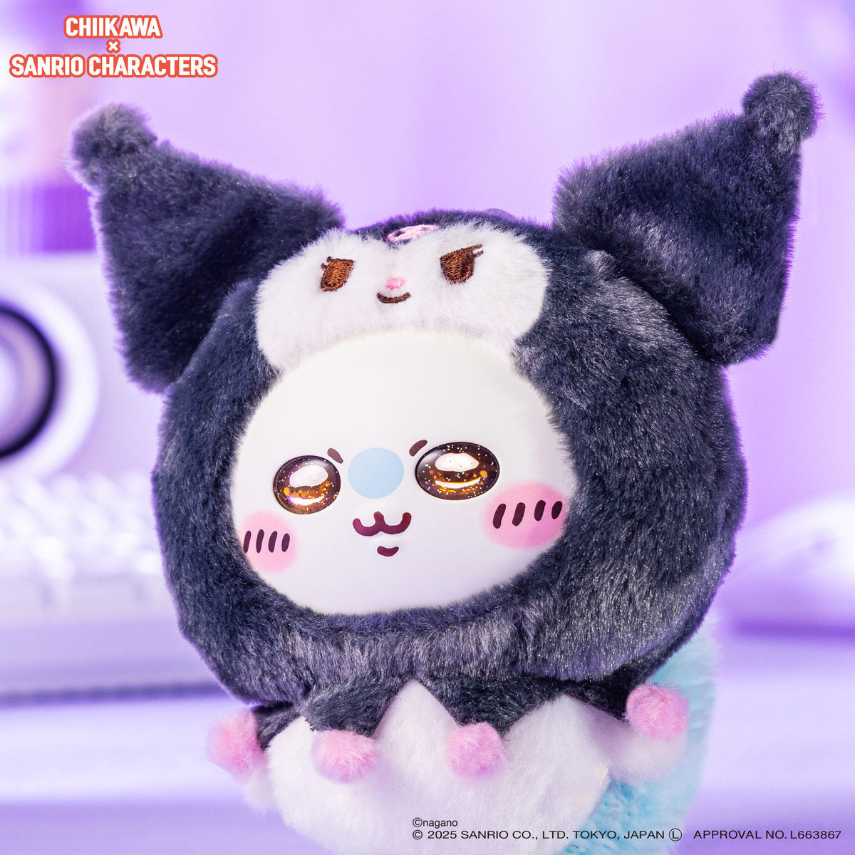 ちいかわ×サンリオキャラクターズ Kiramekko（うさぎ×ポムポムプリン