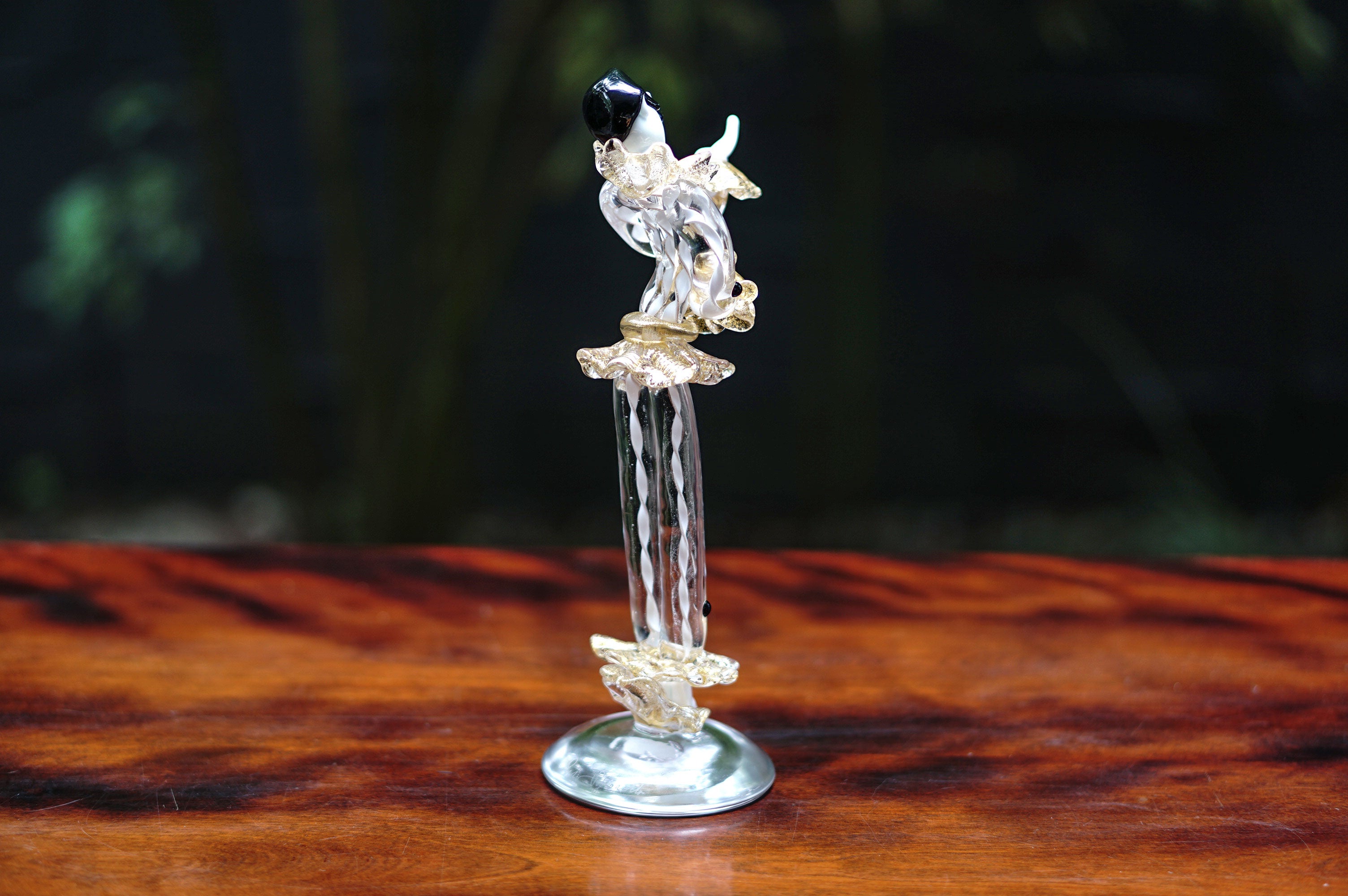 ムラーノガラス（ベネチアングラス）〈オブジェ／置物〉小像「ピエロ