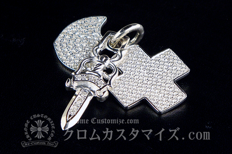 カスタム事例詳細 | クロムハーツ（chrome hearts）にダイヤモンド