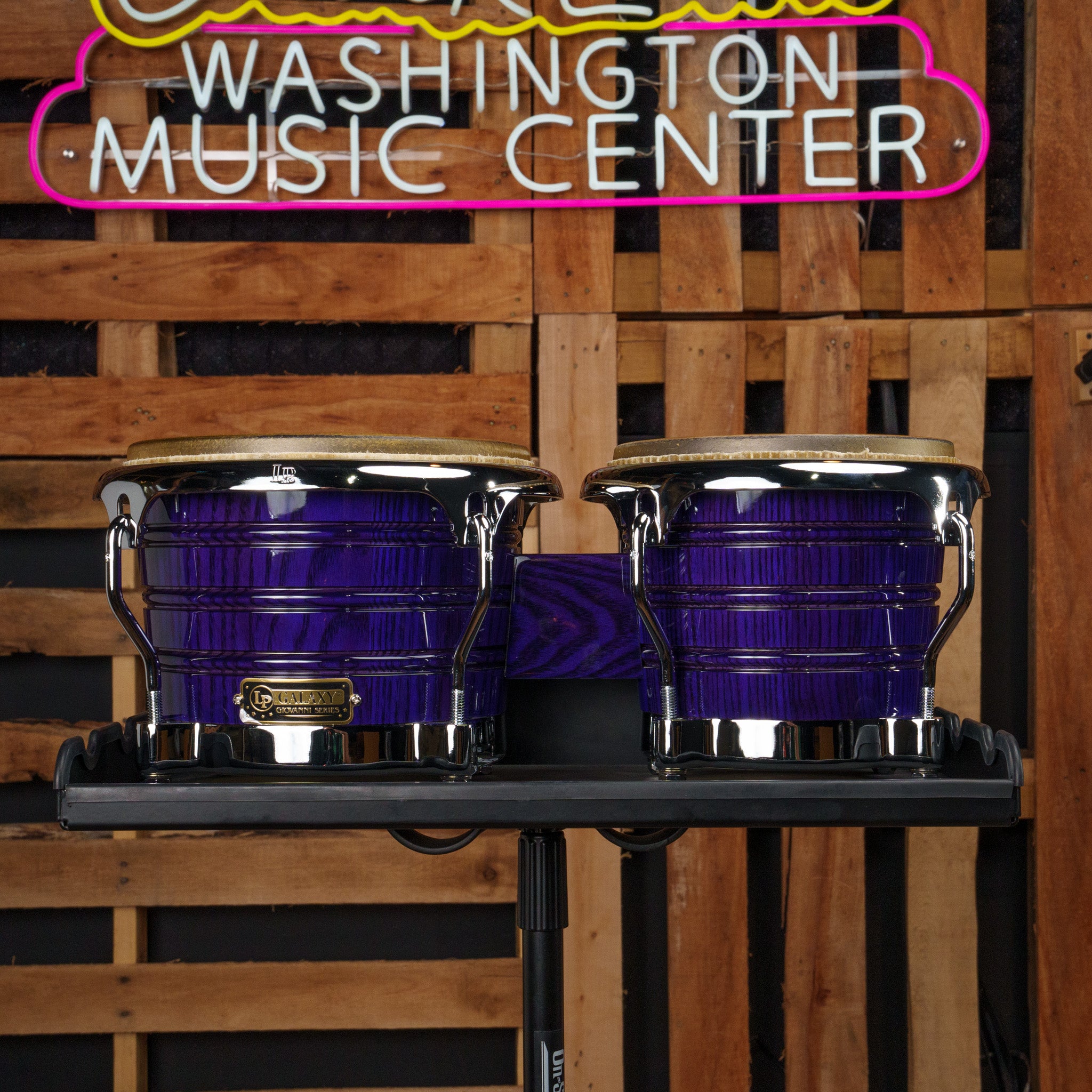 LP Galaxy Giovanni Bongo Set - Purple Ash - CHUCKSCLUSIVE – Chuck