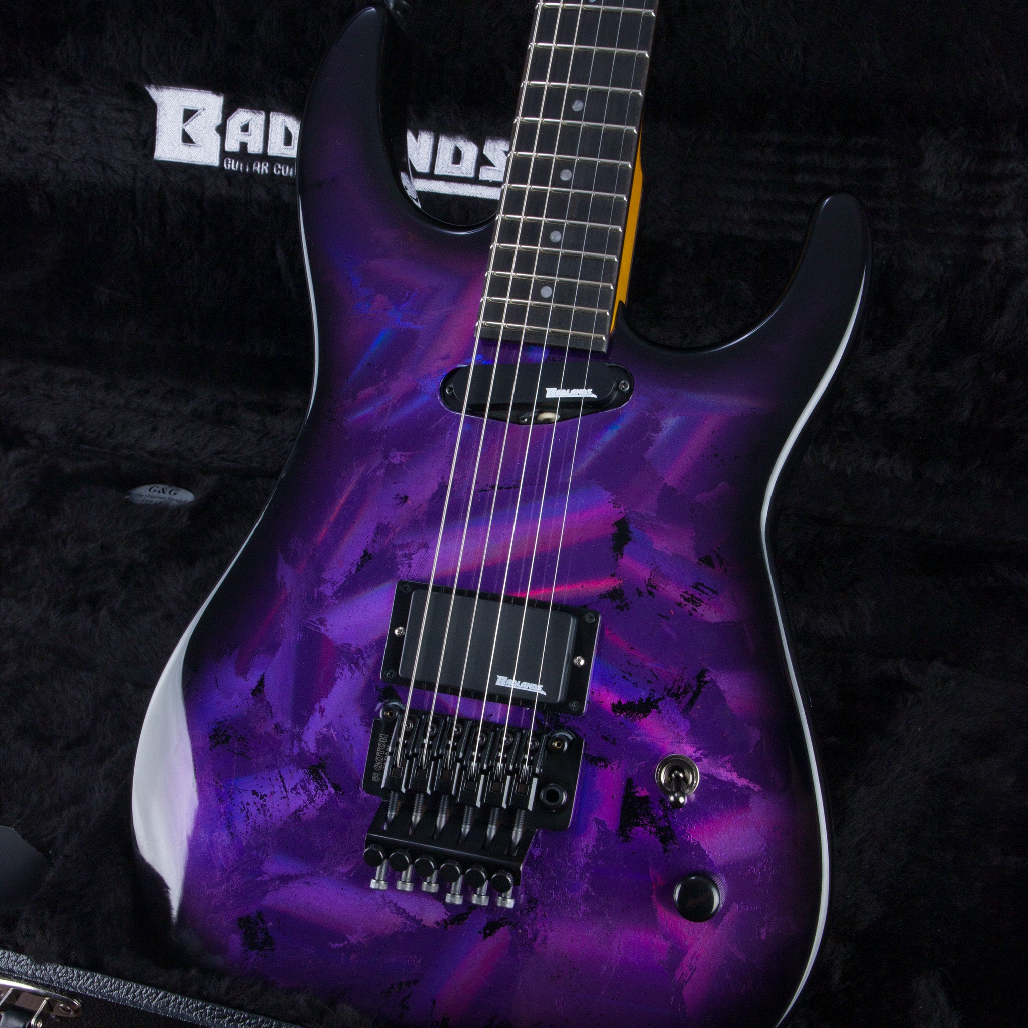 Badlands GX1 Holoflash HS Tremolo Electric Guitar - Holoflash