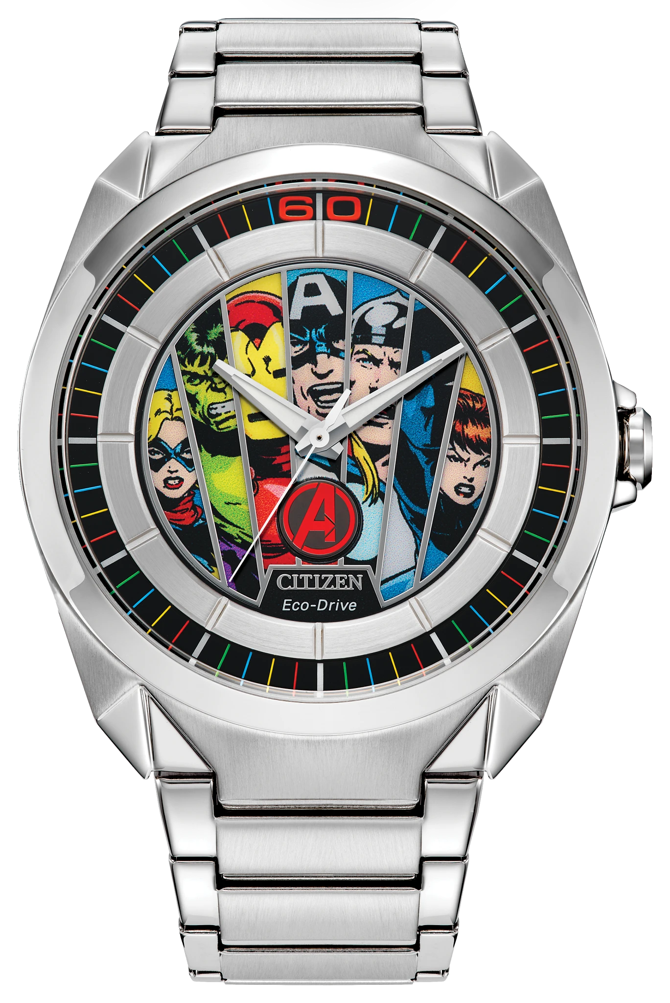 Avengers Multiple Dial Stainless Steel Bracelet AW2080-64W | CITIZEN