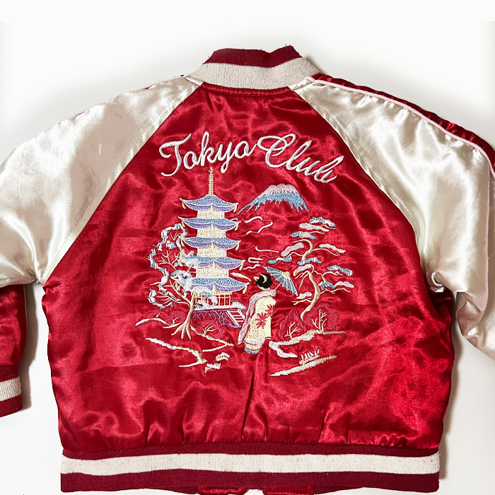 スカジャン赤 サイズ95cm｜NEO FACTORY - FLOUR