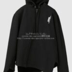 コムデギャルソンCDG バイアス・フーディー-フード付きパーカー