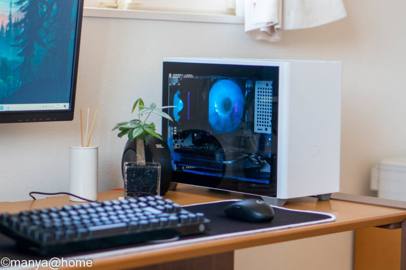 Ryzen5 5600XでMINI-ITXのパソコン作成。構成レビュー。 | manya@home