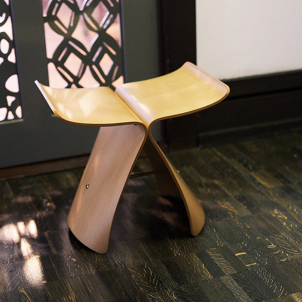 BUTTERFLY STOOL｜天童木工｜コンフォートQ｜阪急百貨店のインテリア