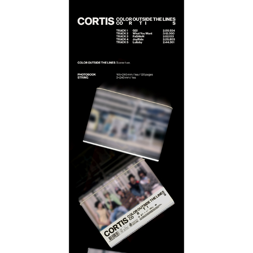COLOR OUTSIDE THE LINES [3形態セット][CD] - CORTIS - UNIVERSAL